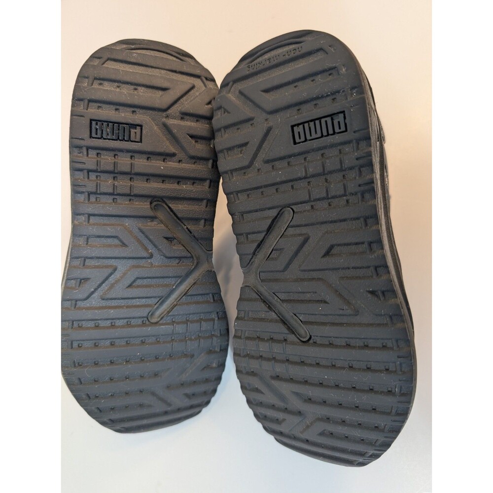 Puma Kids Pacer Future Doubleknit Running Size 13C Blck/Gray - Picture 9 of 9